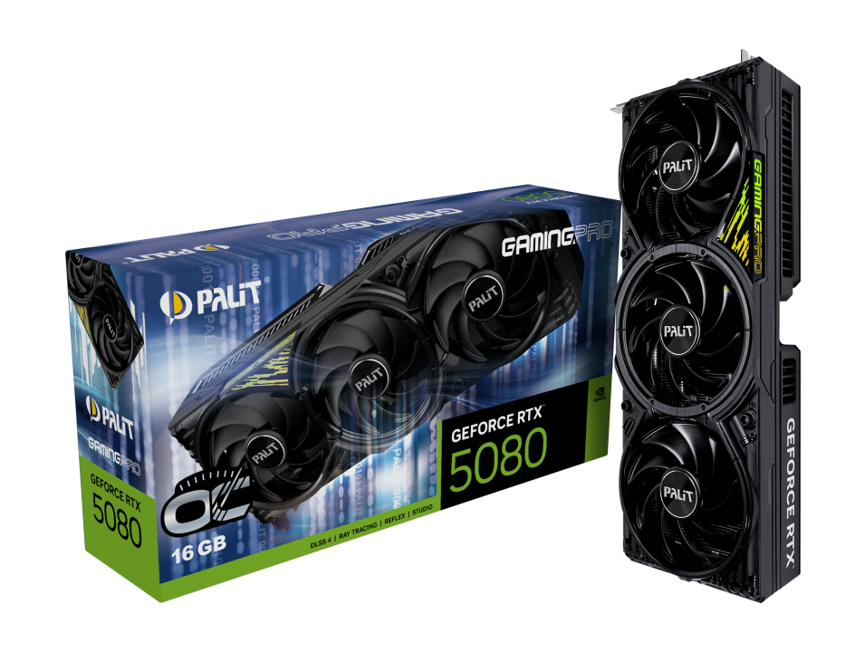PALIT GEFORCE RTX 5080 16 GB GAMING PRO OC EDITION