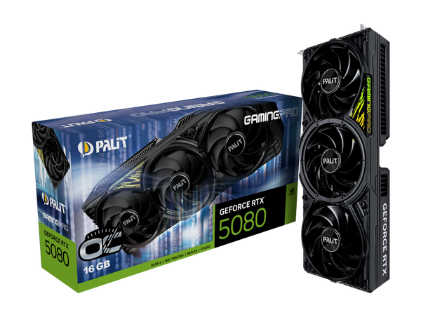 PALIT GEFORCE RTX 5080 16 GB GAMING PRO OC EDITION