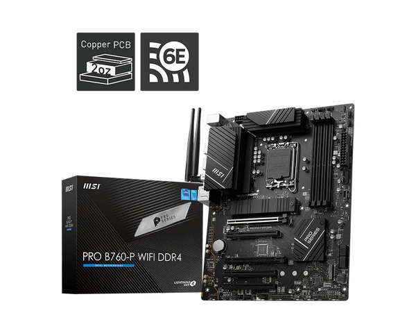 MSI PRO B760-P WIFI - INTEL LGA 1700 DDR4