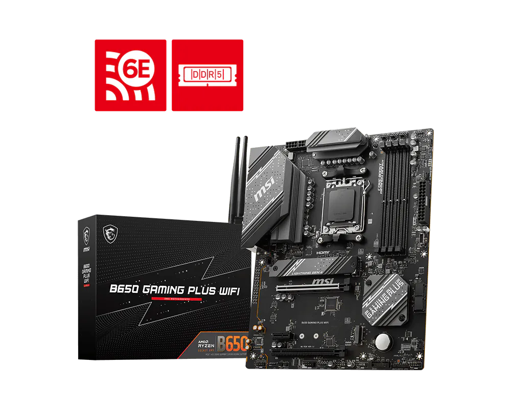 MSI B650 GAMING PLUS WIFI - AMD AM5 DDR5