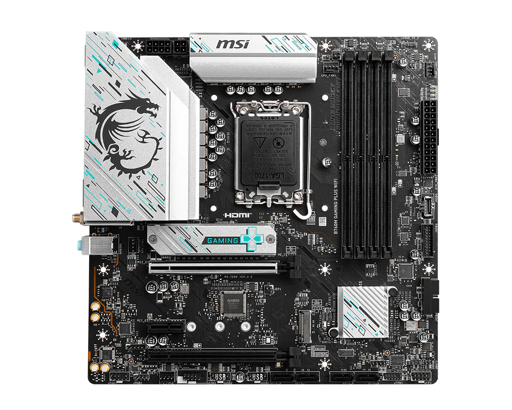 MSI B760M GAMING PLUS WIFI - INTEL LGA 1700 DDR5