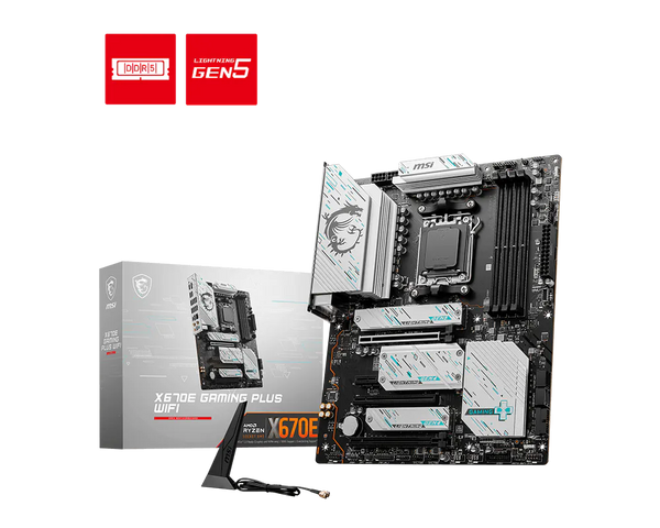 MSI X670E GAMING PLUS WIFI - AMD AM5 DDR5