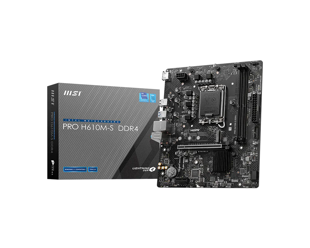 MSI H610M-S - INTEL LGA 1700 DDR4