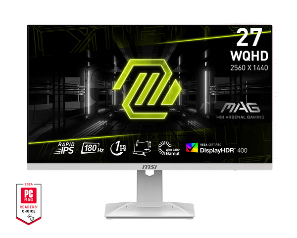 MSI MAG 274QRFW 27" WQHD 180HZ 1MS RAPID IPS PANEL