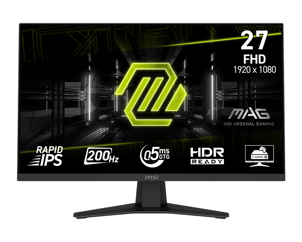 MSI MAG 274F 27" FHD 200Hz 0.5MS RAPID IPS PANEL
