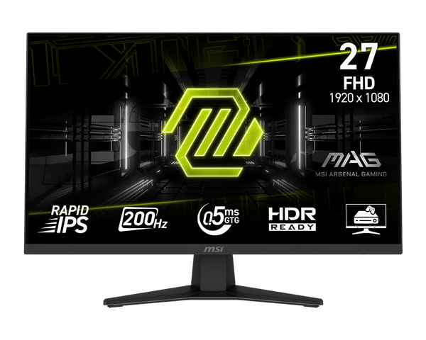 MSI MAG 274F 27" FHD 200Hz 0.5MS RAPID IPS PANEL