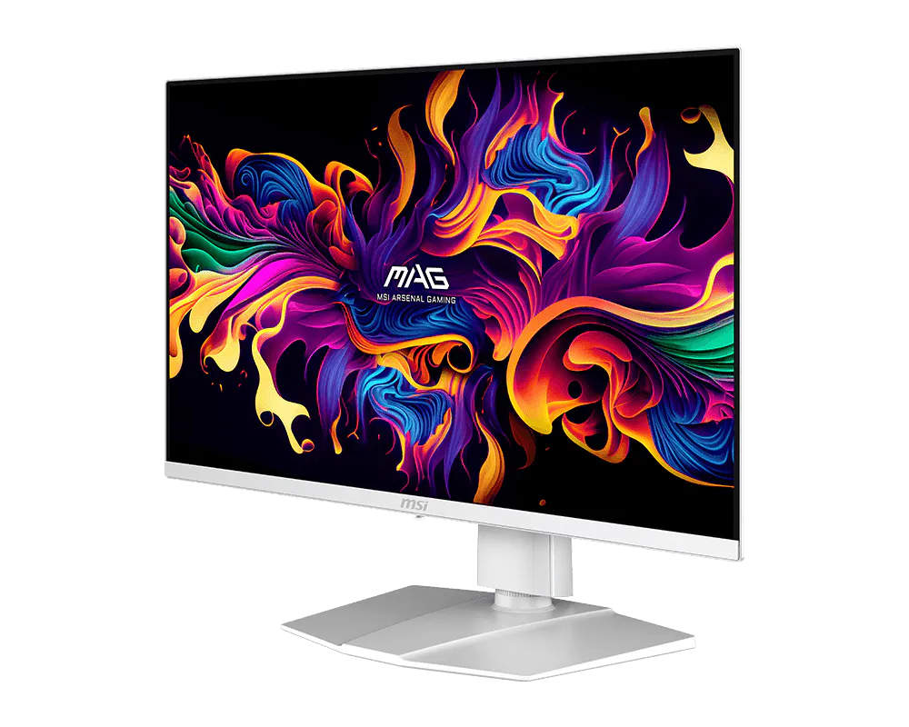 MSI MAG 272QPW QD-OLED X28 27″ WQHD 280Hz 0.03ms QD-OLED PANEL - WHITE