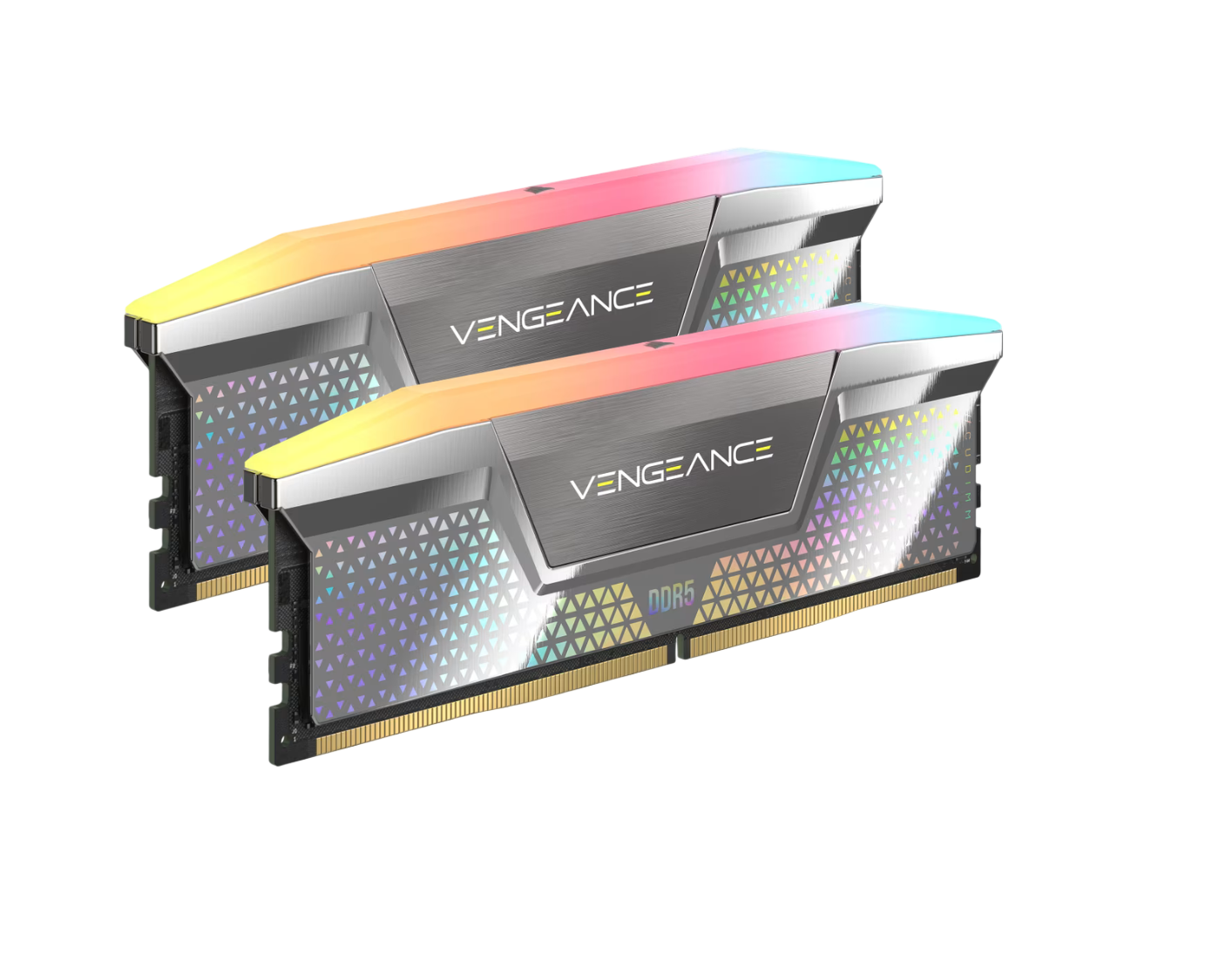 CORSAIR VENGEANCE RGB CUDIMM 48GB (2x24GB) DDR5 7000MHz CL36 - CHROME