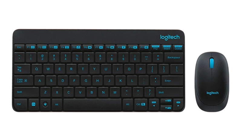LOGITECH MK245 NANO BLACK BLUE WIRELESS