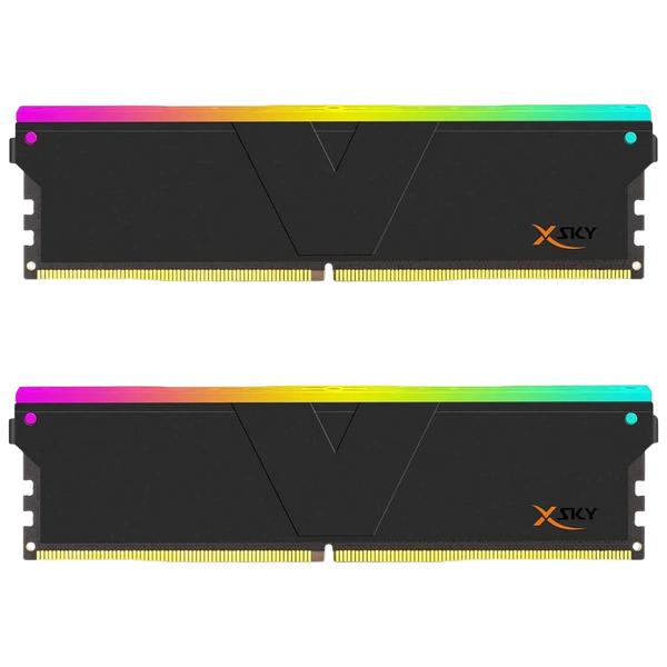 V-COLOR MANTA RGB 16GB (2x8GB) DDR5 6000MT CL30 - BLACK