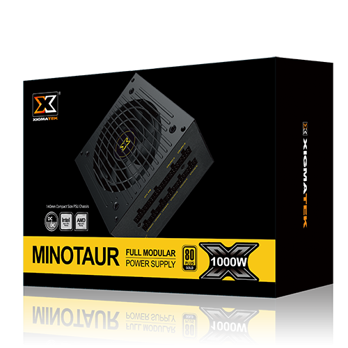 XIGMATEK MINOTAUR 1000W 80 PLUS GOLD FULLY MODULAR