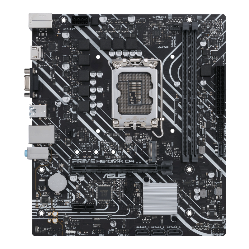 ASUS PRIME H610M-K D4 - INTEL LGA 1700 DDR4