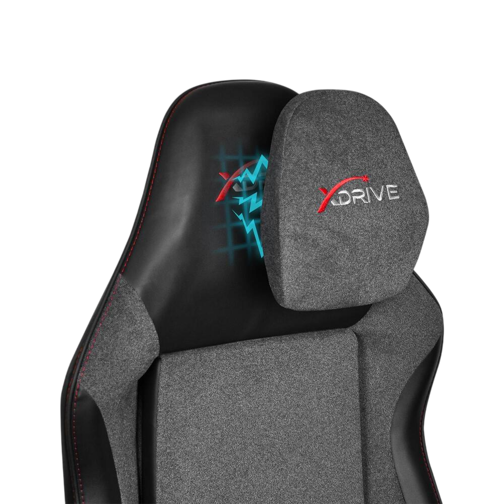 XDRIVE ATAK - GREY FABRIC BLACK LEATHER