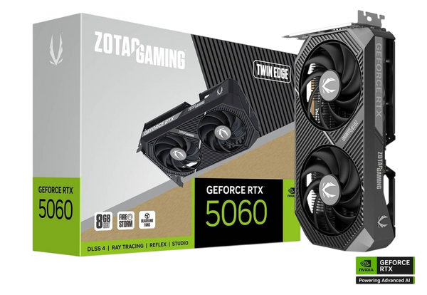 ZOTAC GEFORCE RTX 5060 8 GB TWIN EDGE