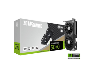ZOTAC GEFORCE RTX 5070 12GB TWIN EDGE OC EDITION