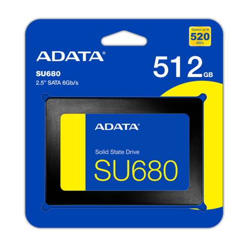 ADATA 512 GB SSD SU680 2.5" SATA SSD