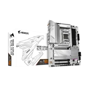 GIGABYTE B650 AORUS ELITE AX ICE AMD DDR5 MOTHERBOARD AM5