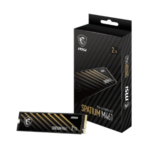 MSI SPATIUM M461 2TB PCIE 4.0 NVME M.2 SSD