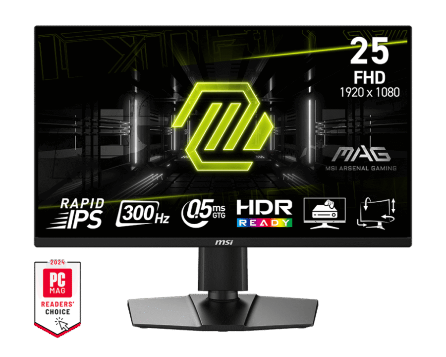 MSI MAG 255PXF 24.5" FHD 300HZ GAMING MONITOR