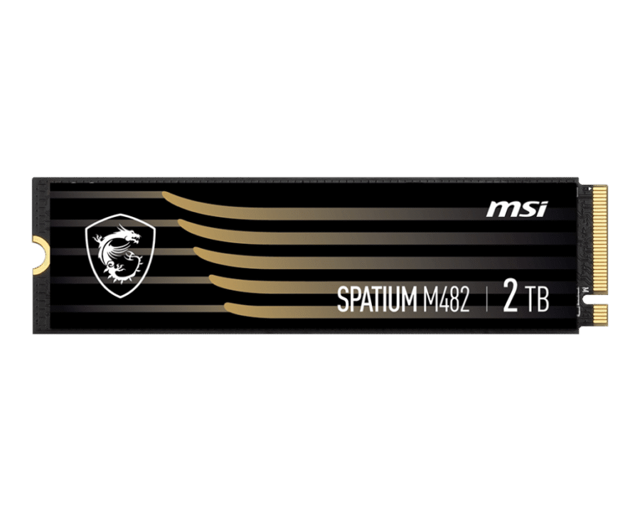 MSI SPATIUM M482 2TB PCIE 4.0 NVME M.2 SSD - Image 2