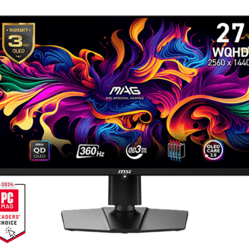 MSI MAG271QPX QD-OLED 27-INCH 2K 360HZ GAMING MONITOR
