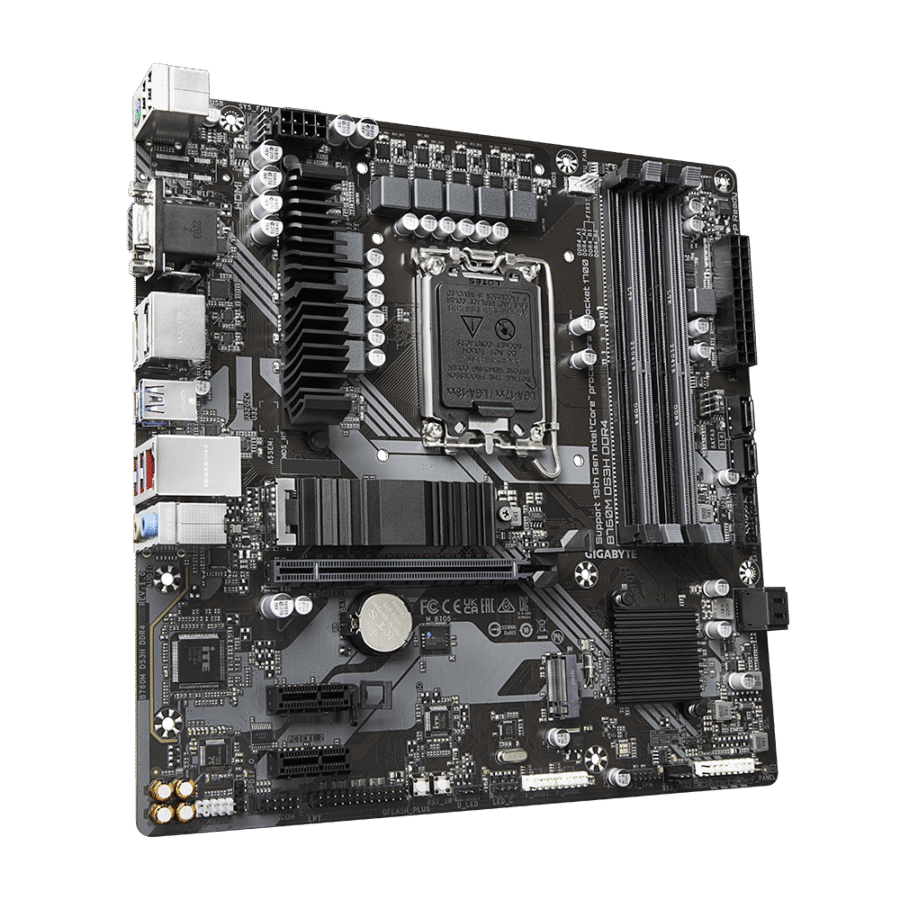 GIGABYTE B760M DS3H DDR4 INTEL DDR4 MOTHERBOARD LGA 1700 - Image 2
