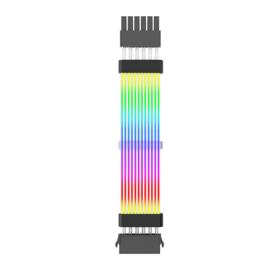 DARKFLASH LG01 24-PIN ARGB EXTENSION CABLE BLACK - Image 2