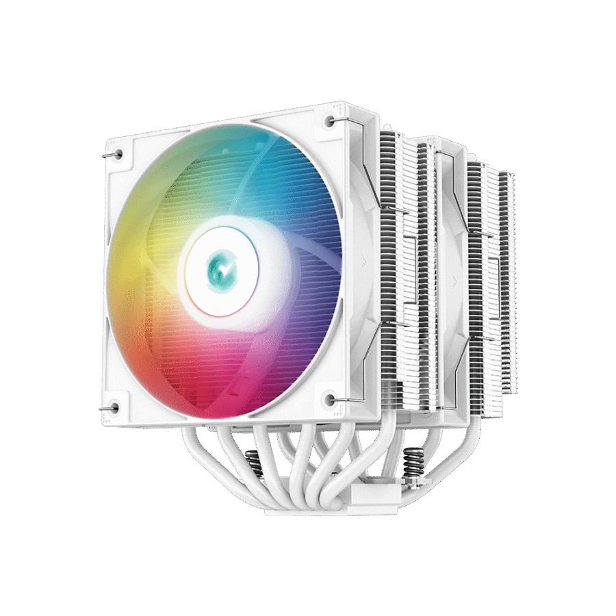 DEEPCOOL AG620 WH ARGB DUAL TOWER CPU COOLER WHITE - Image 2
