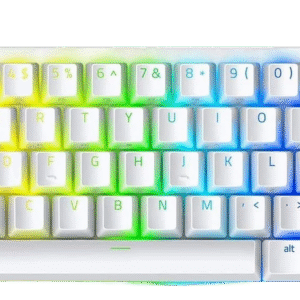 RAZER HUNTSMAN MINI MERCURY WHITE 60% GAMING KEYBOARD