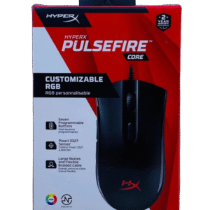 HYPERX PULSEFIRE CORE BLACK GAMING MOUSE