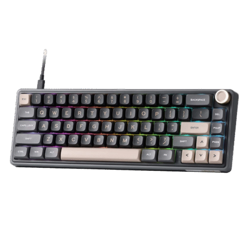 ROYAL KLUDGE RK65 65% HOT-SWAPPABLE CHARTREUSE SWITCHES GAMING KEYBOARD