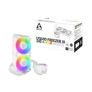 ARCTIC LIQUID FREEZER III 240 WHITE A-RGB AIO LIQUID COOLER