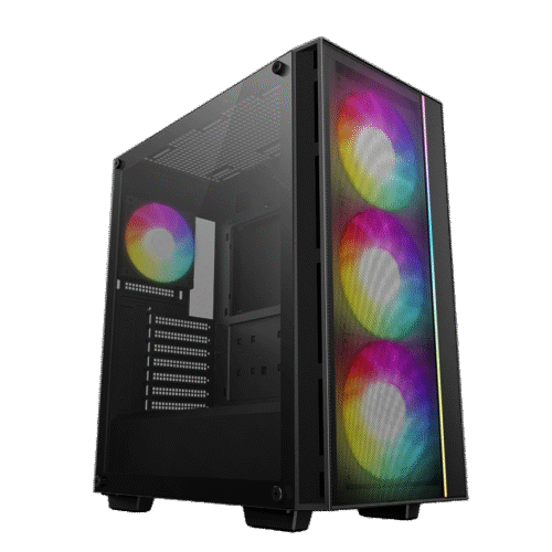 DEEPCOOL MATREXX 55 MESH V4 MID TOWER CASE BLACK