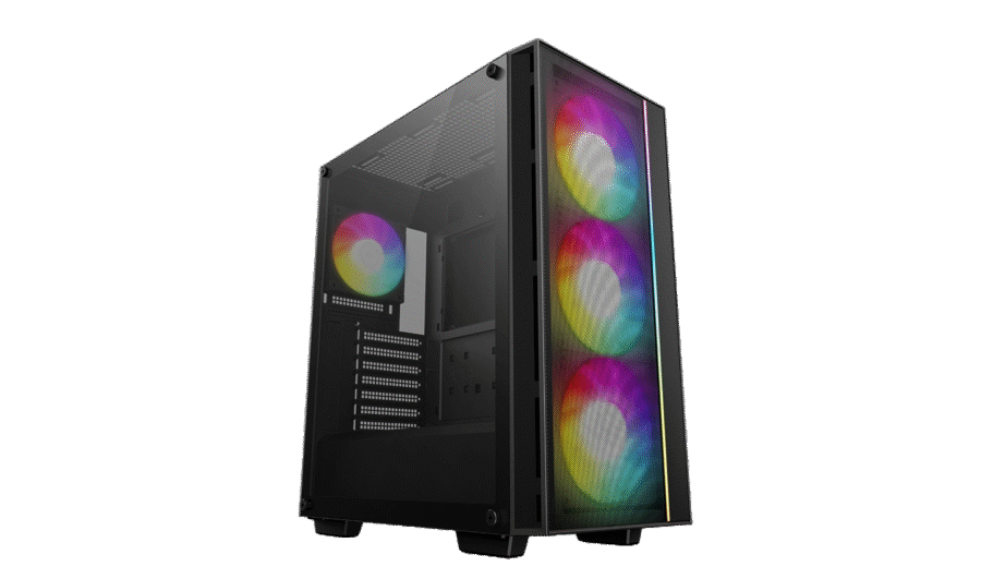 DEEPCOOL MATREXX 55 MESH V4 MID TOWER CASE BLACK