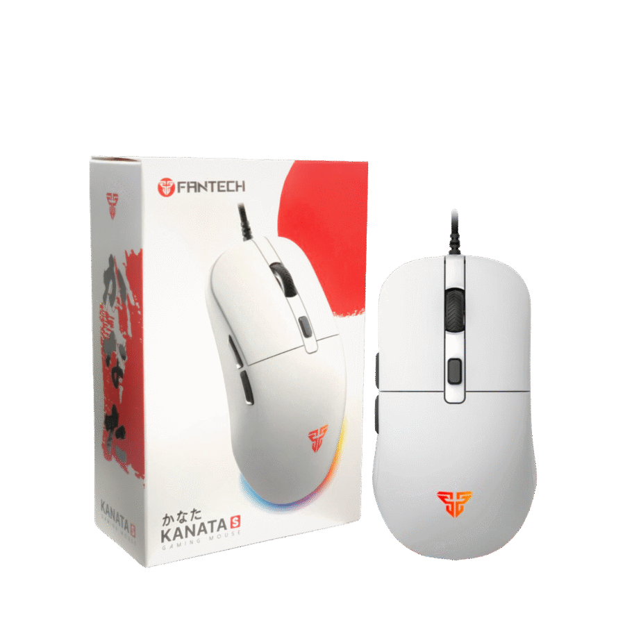 FANTECH KANATA S VX9S RGB GAMING MOUSE WHITE
