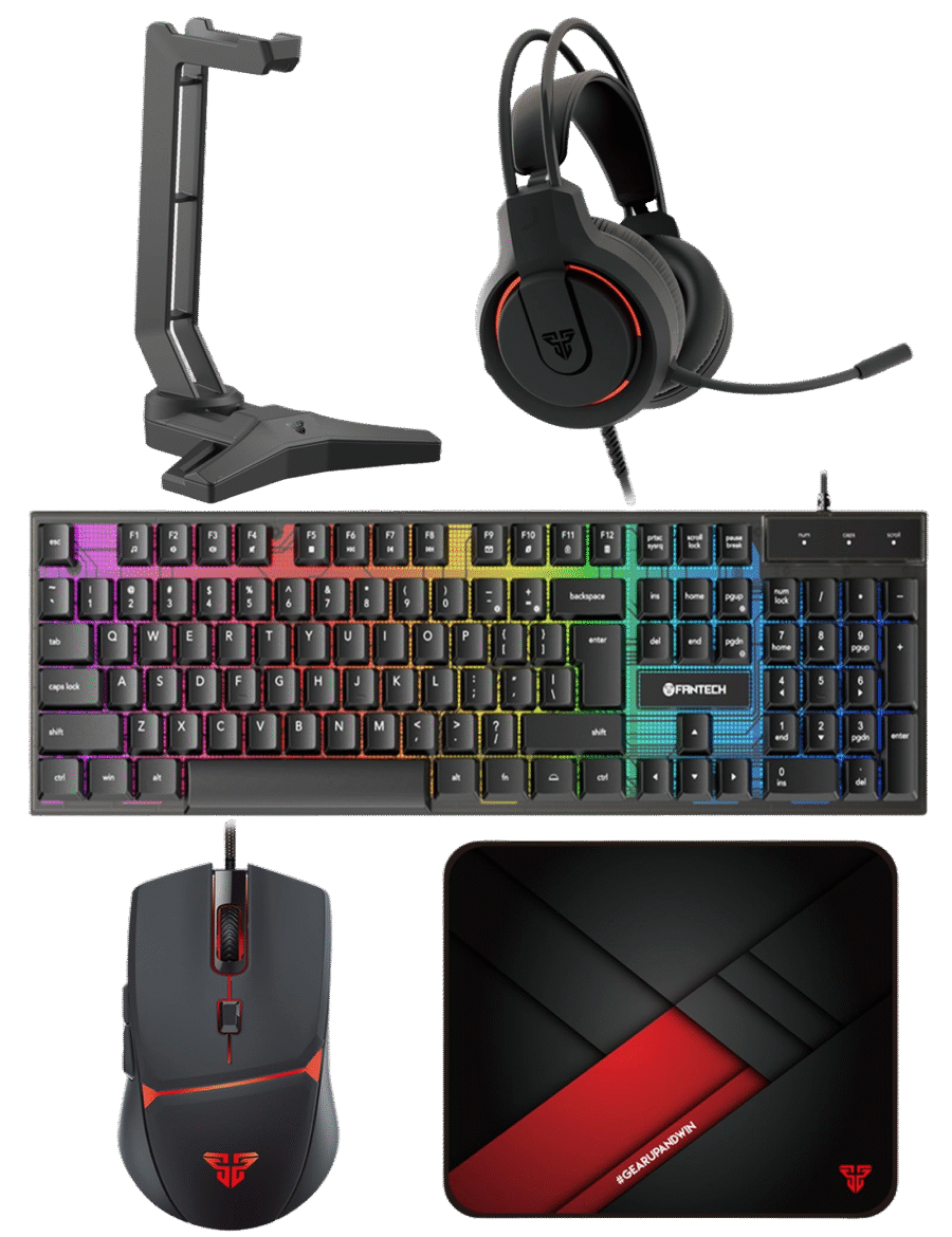 FANTECH P51 5 IN 1 GAMING BUNDLE BLACK - Image 3