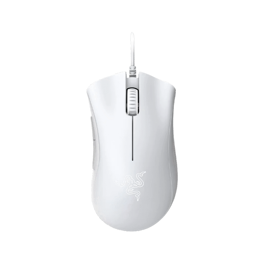 RAZER DEATHADDER ESSENTIAL WHITE WIRED MOUSE - Image 3