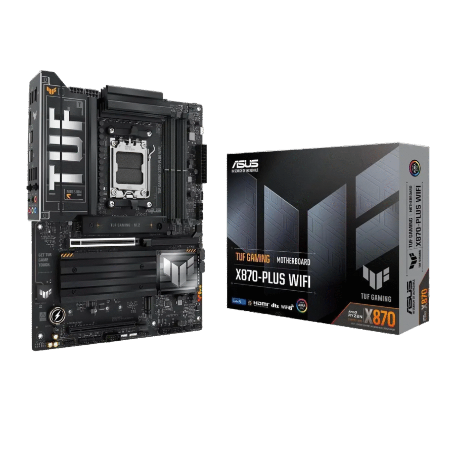 ASUS TUF GAMING X870-PLUS WIFI AMD DDR5 MOTHERBOARD AM5