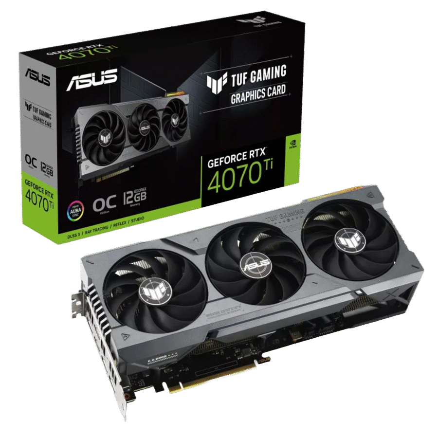 ASUS TUF GAMING RTX 4070 TI 12GB OC EDITION GRAPHICS CARD