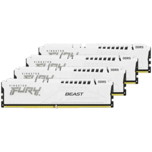 KINGSTON FURY BEAST 128GB DDR5 5600MHZ CL40 WHITE
