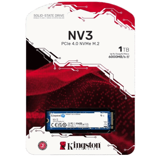 KINGSTON NV3 1TB M.2 2280 NVME PCIe 4.0 SSD