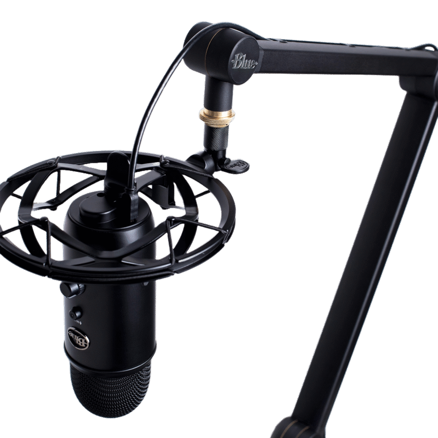 BLUE YETICASTER USB MICROPHONE WITH BOOM ARM AND SHOCK MOUNT FOR STREAMING AND PODCAST - Image 3