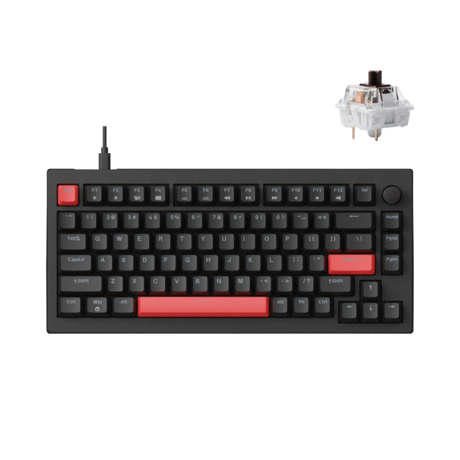 LEMOKEY X4 WIRED MECHANICAL KEYBOARD – BROWN SWITCH