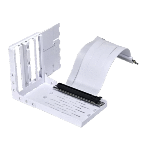 LIAN LI UNIVERSAL 4-SLOTS VERTICAL GPU KIT WHITE (GEN 4)