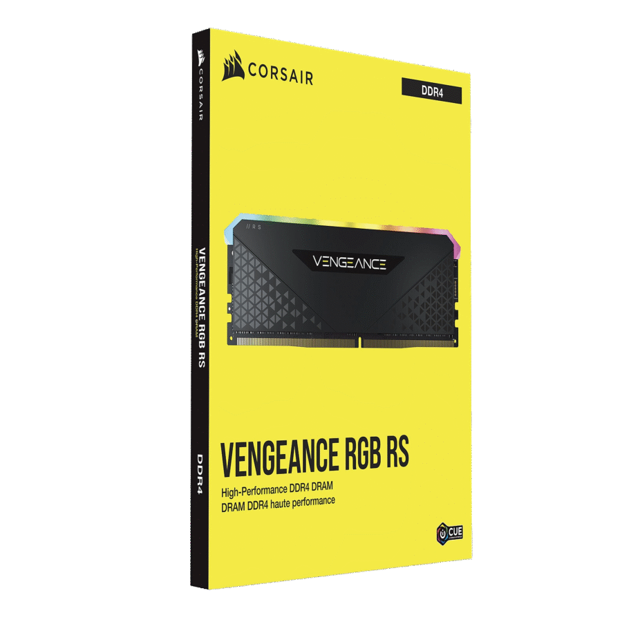 CORSAIR VENGEANCE RGB RS 32GB (2x16GB) DDR4 3200MHz CL16 MEMORY KIT BLACK