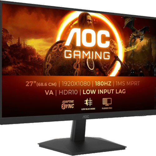 AOC 27G15N GAMING MONITOR 27' FHD 180Hz 1ms VA PANEL