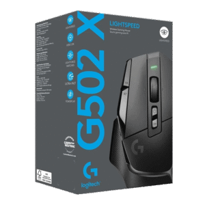 LOGITECH G502 X LIGHTSPEED BLACK WIRELESS GAMING MOUSE