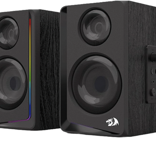 REDRAGON GS812 ANDANTE RGB WOODEN DESKTOP SPEAKERS