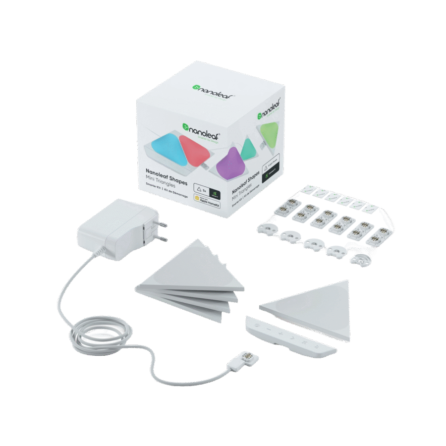 NANOLEAF SHAPES MINI TRIANGLES SMART RGBW LIGHT PANELS