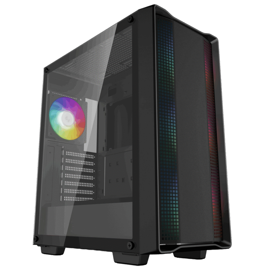 DEEPCOOL CC560 ARGB V2 MID TOWER CASE BLACK